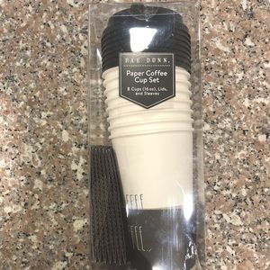 Rae Dunn Paper Coffee Cup Set ☕️